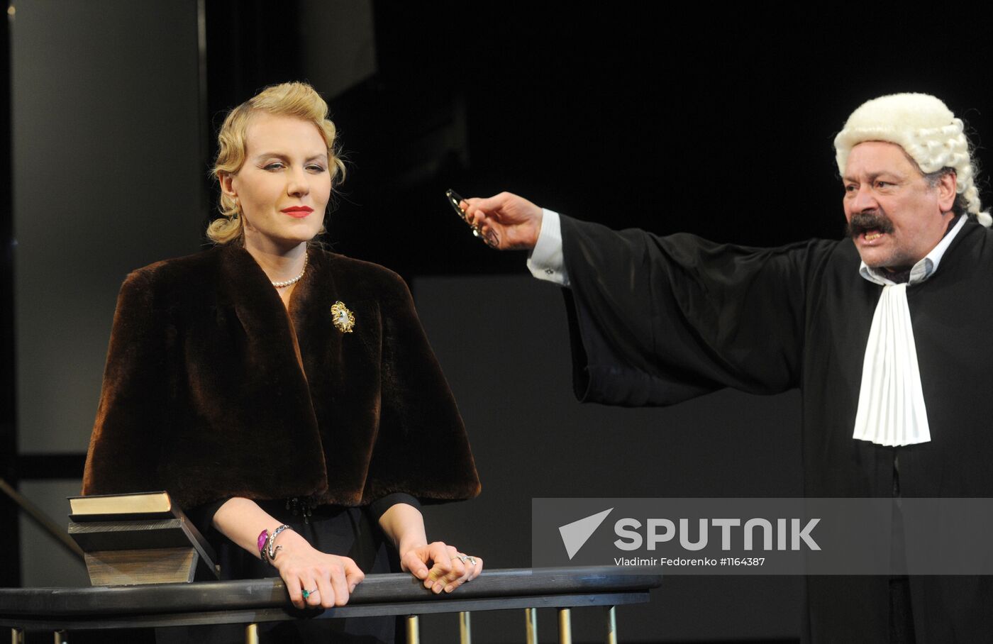 Runthrough of Witness for the Prosecution at Chekhov Art Theater