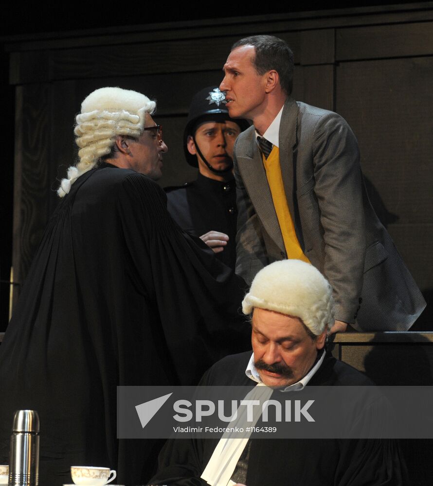 Runthrough of Witness for the Prosecution at Chekhov Art Theater