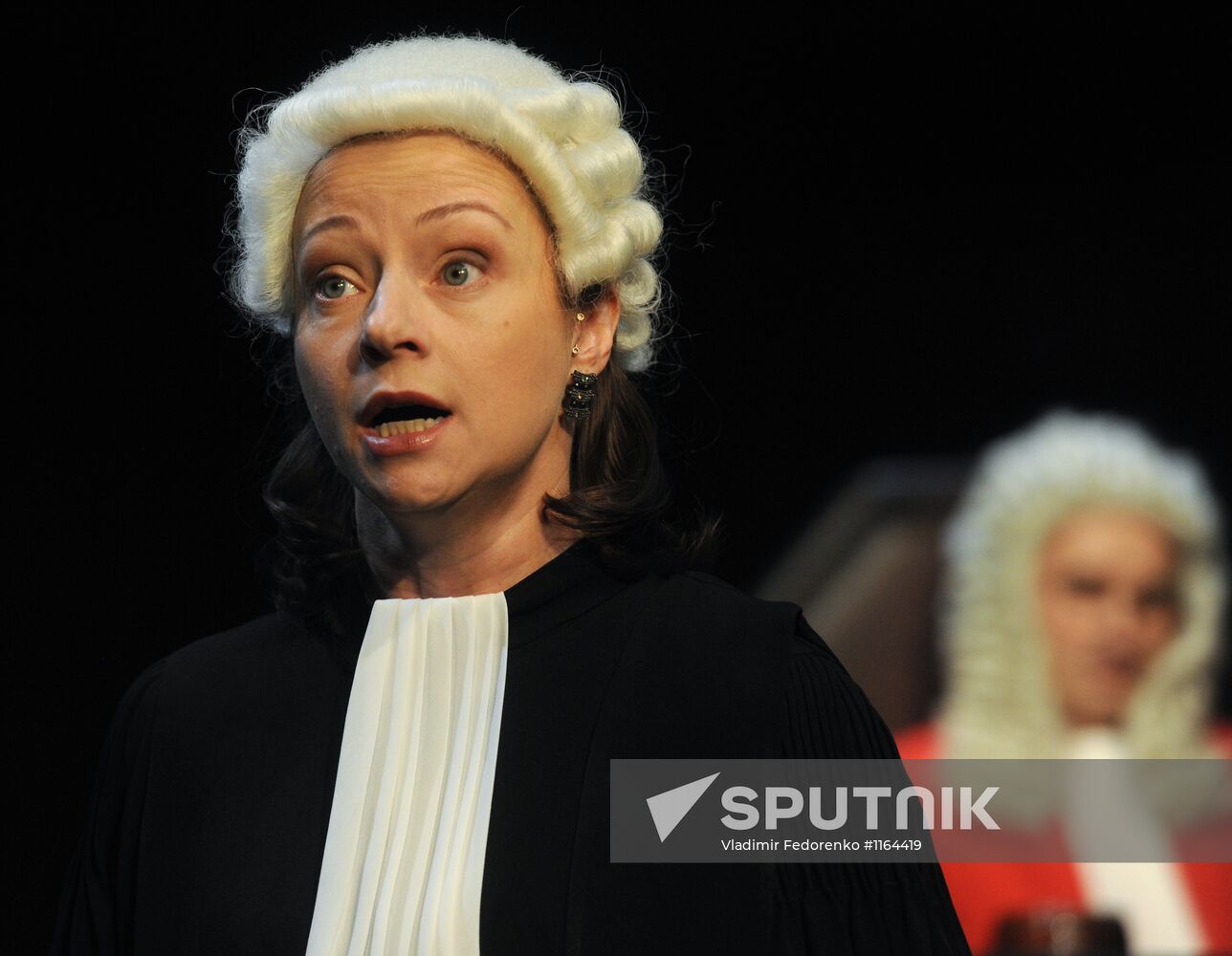 Runthrough of Witness for the Prosecution at Chekhov Art Theater