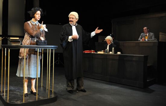Runthrough of Witness for the Prosecution at Chekhov Art Theater