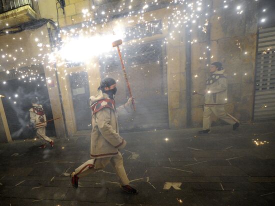 Kupala Night feast in Tarragona, Spain