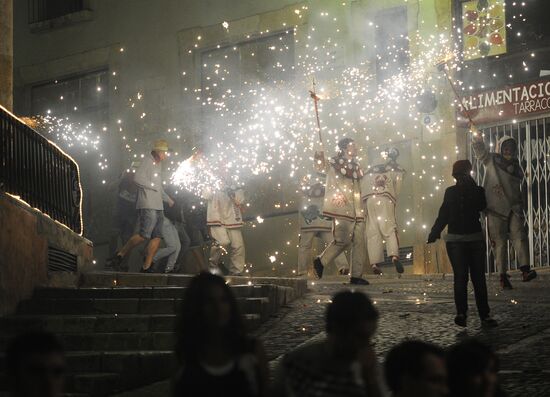 Kupala Night feast in Tarragona, Spain