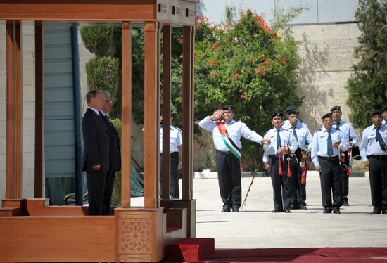 Russian President Vladimir Putin visits Palestine