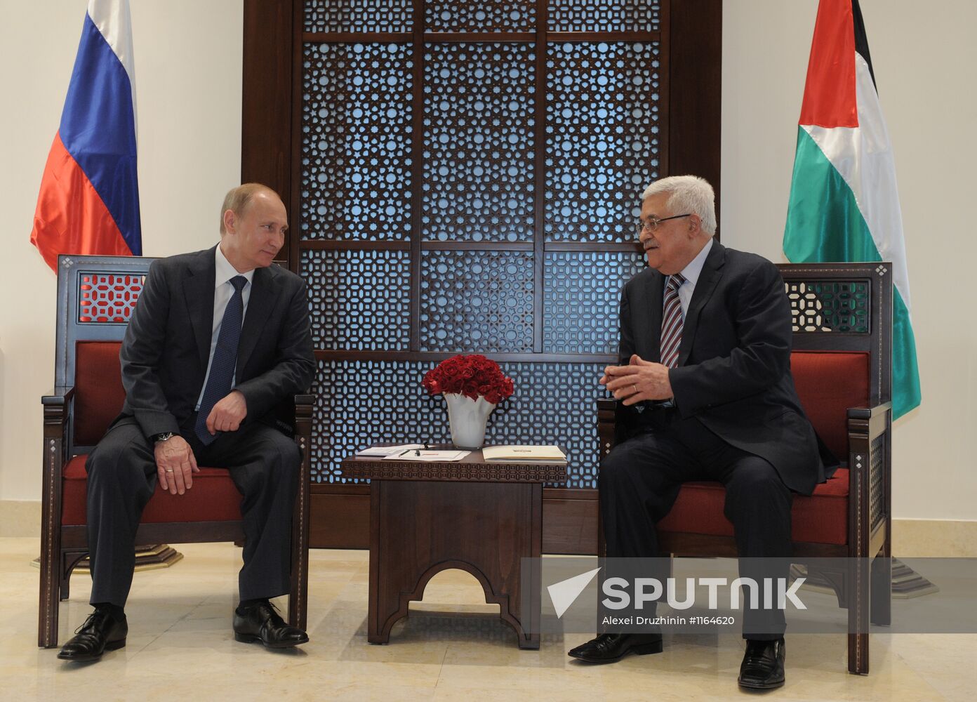 Russian President Vladimir Putin visits Palestine