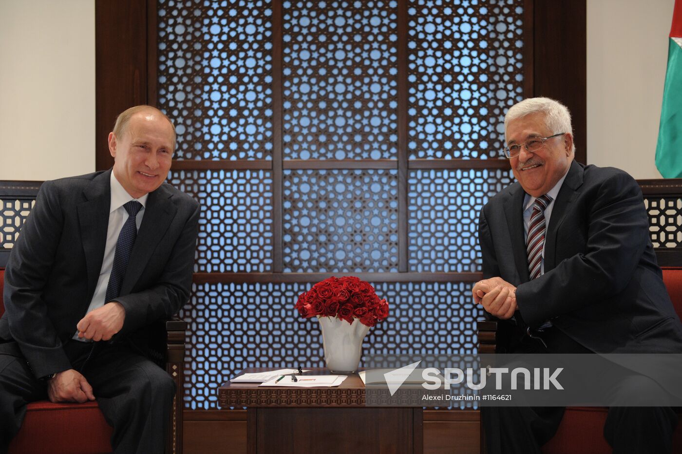 Russian President Vladimir Putin visits Palestine
