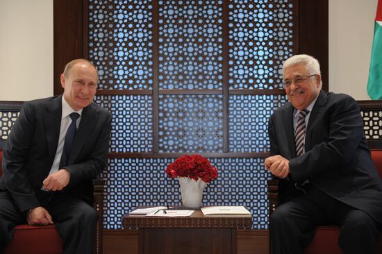 Russian President Vladimir Putin visits Palestine