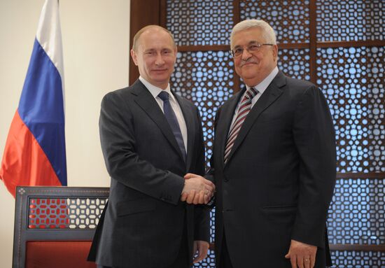 Russian President Vladimir Putin visits Palestine