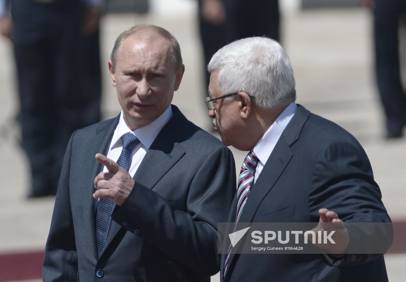 Russian President Vladimir Putin visits Palestine