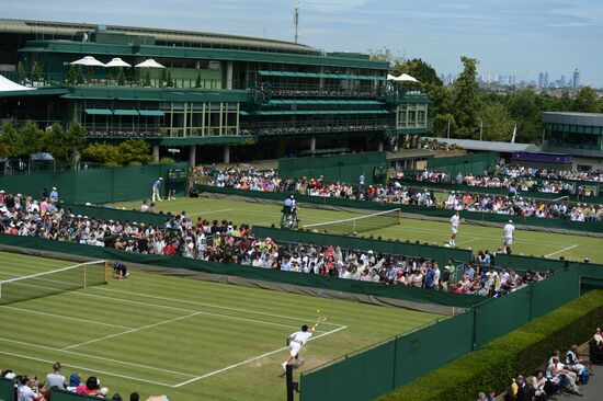 Wimbledon Tennis Open 2012. Day Two