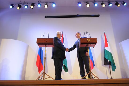 Vladimir Putin visits Palestine