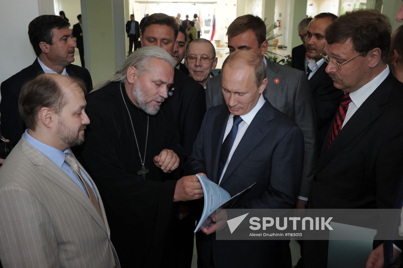 Vladimir Putin visits Palestine