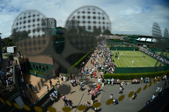 Wimbledon Tennis Open 2012. Day Two