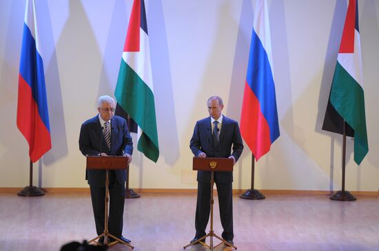 Vladimir Putin visits Palestine