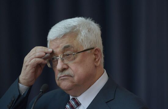 President of Palestinian National Authority Mahmoud Abbas