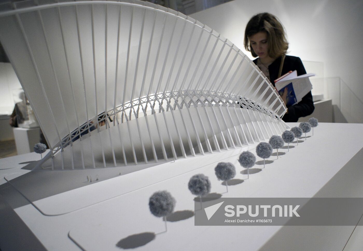 Santiago Calatrava's exhibition opens at Hermitage Museum