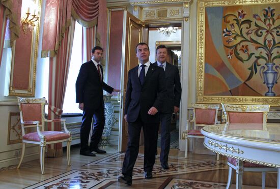 Dmitry Medvedev's working visit to Ukraine