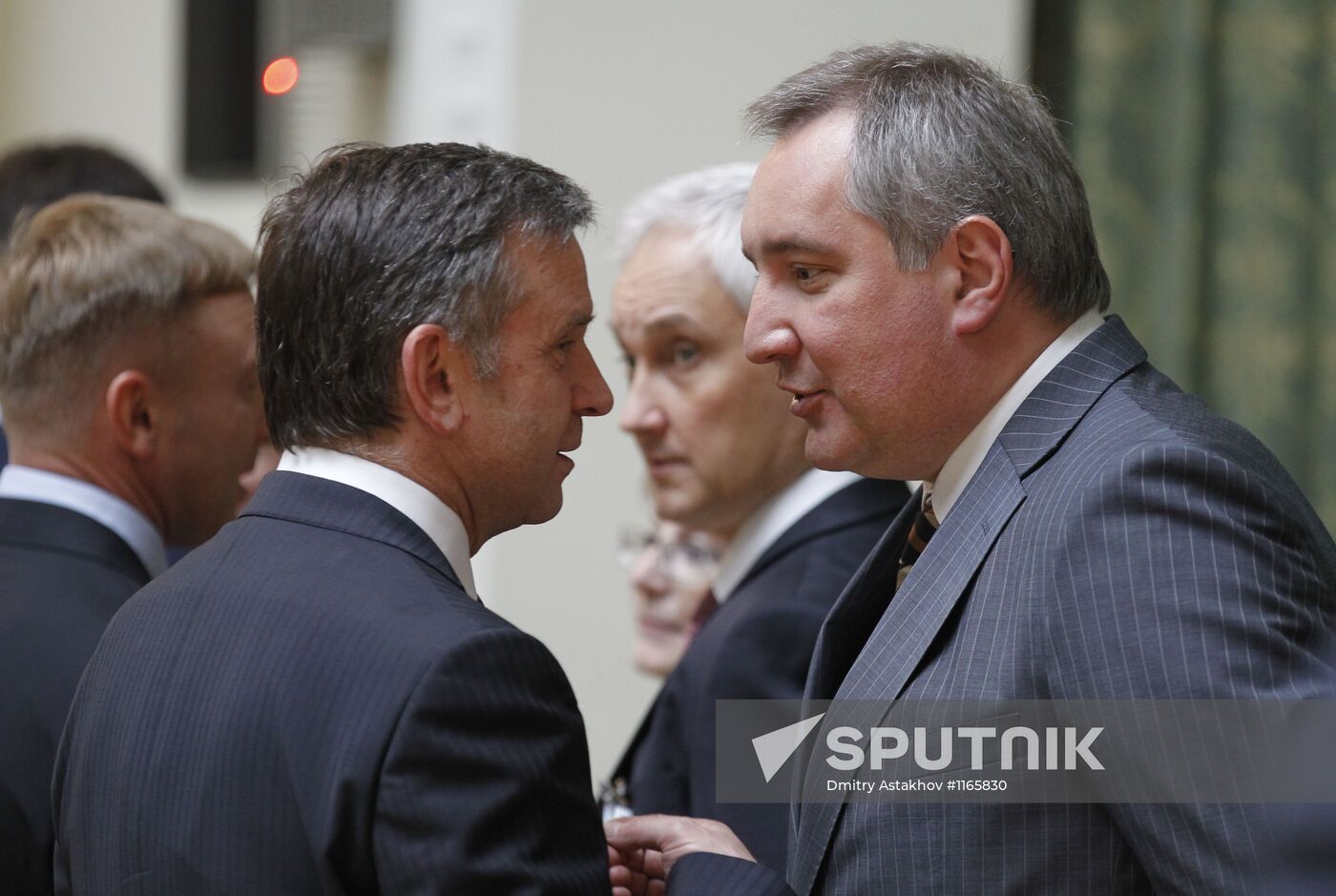 Dmitry Rogozin and Mikhail Zurabov