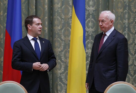 Dmitry Medvedev visits Ukraine