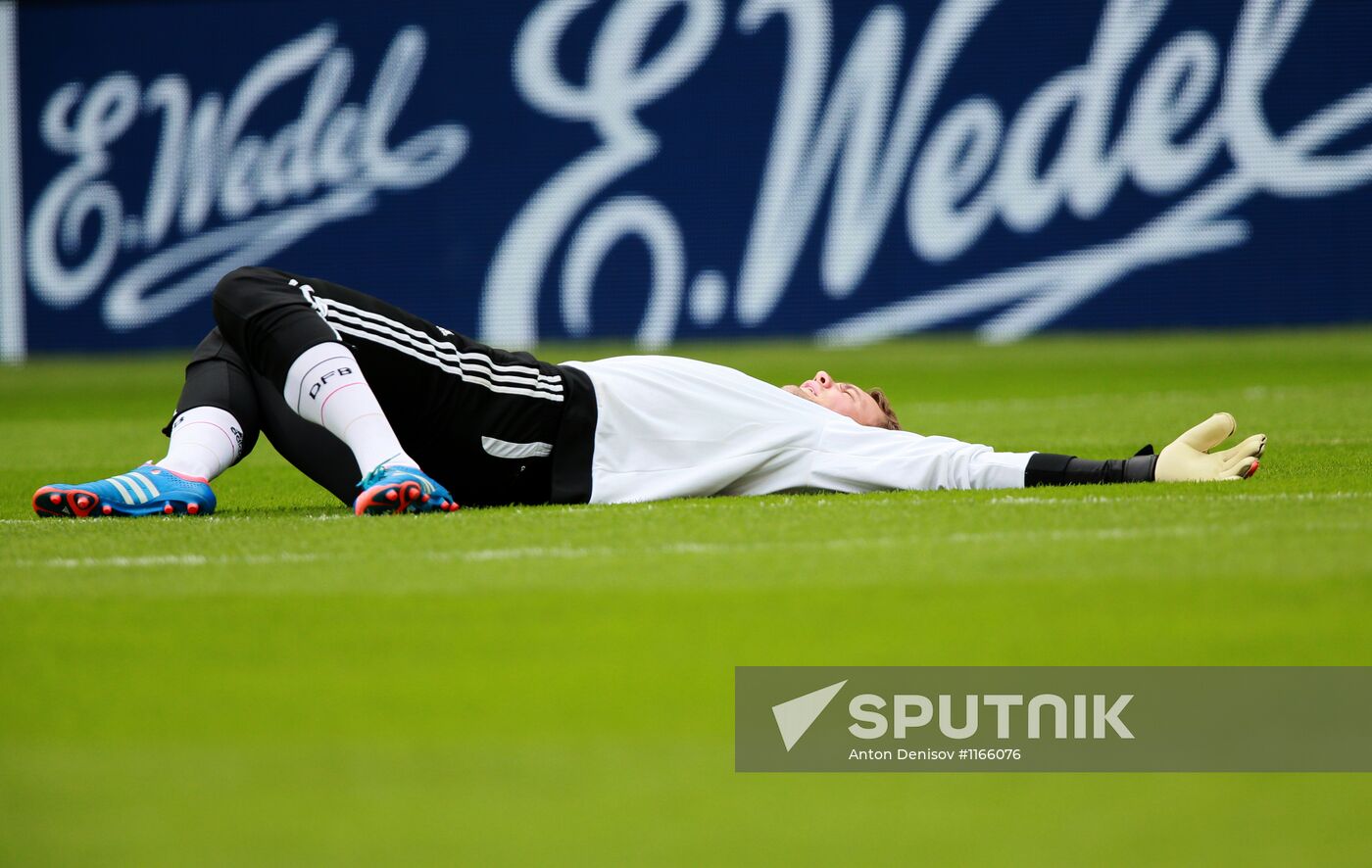 UEFA Euro 2012. German, Italian teams hold training sessions