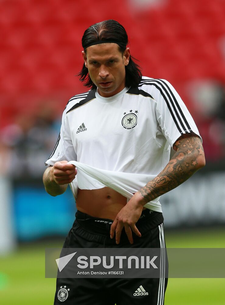 UEFA Euro 2012. German, Italian teams hold training sessions