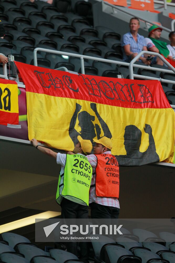 UEFA Euro 2012. Portugal vs. Spain