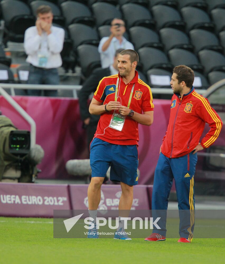 UEFA Euro 2012. Portugal vs. Spain