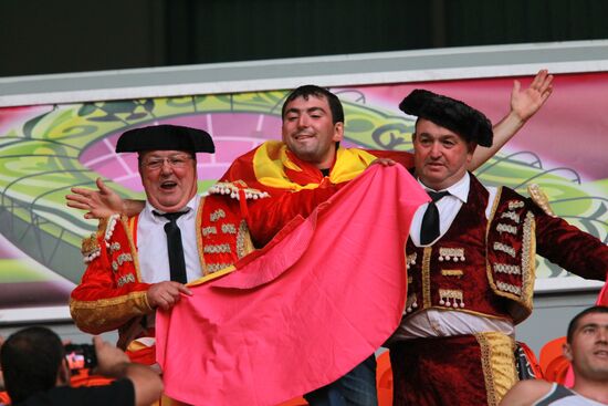 UEFA Euro 2012. Portugal vs. Spain