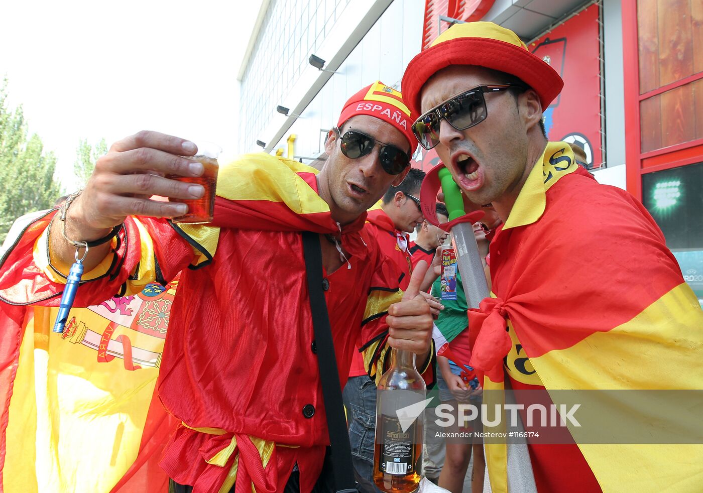 UEFA Euro 2012. Portugal vs. Spain