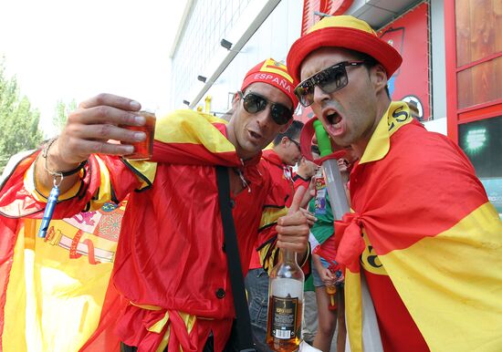 UEFA Euro 2012. Portugal vs. Spain
