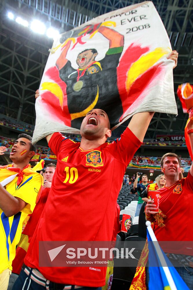 UEFA Euro 2012. Portugal vs. Spain