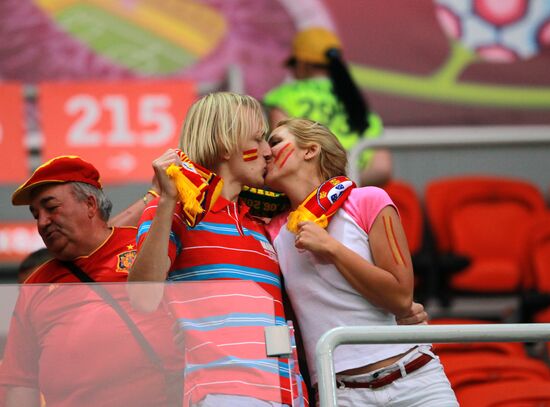 UEFA Euro 2012. Portugal vs. Spain