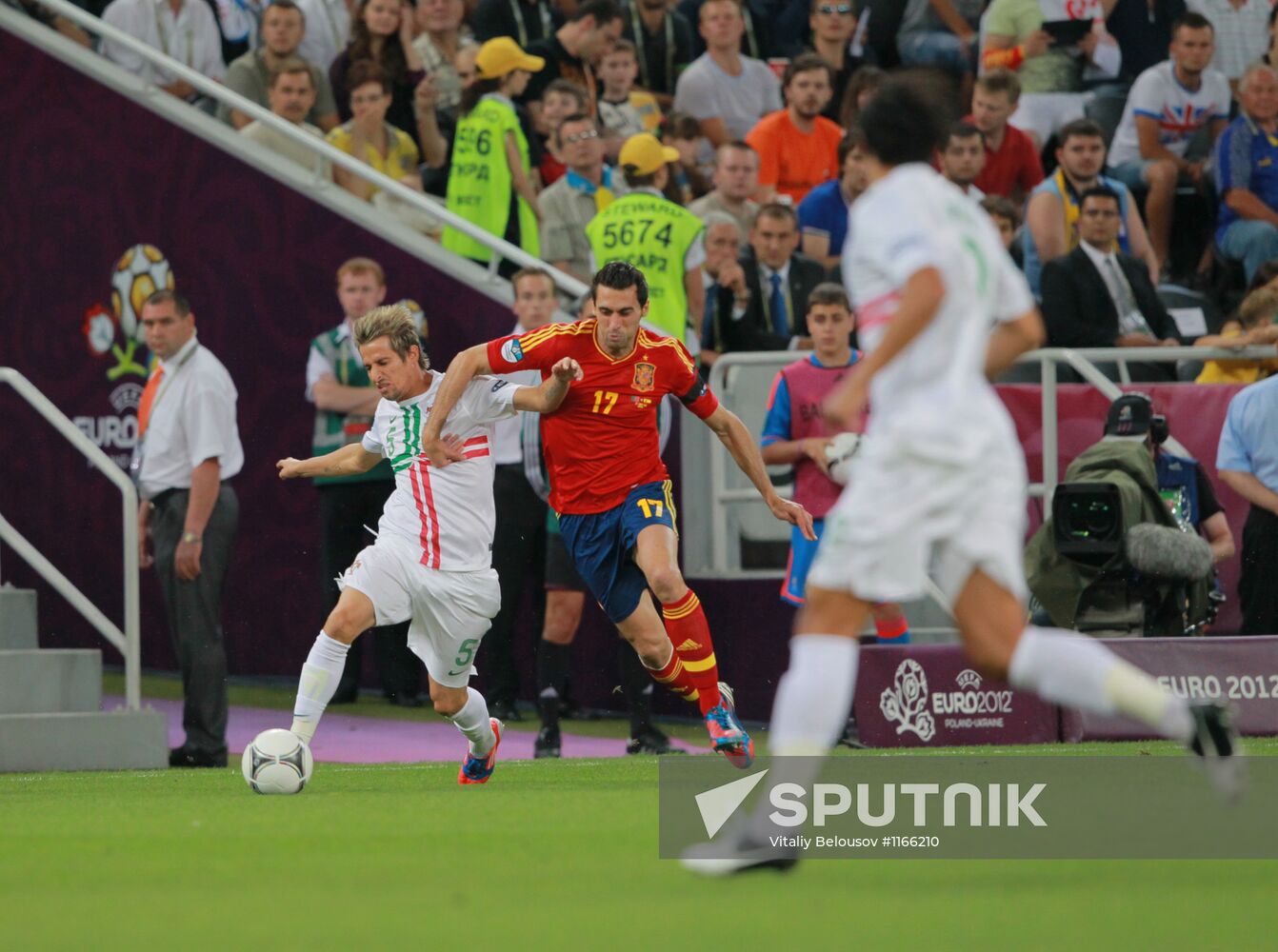 UEFA Euro 2012. Portugal vs. Spain