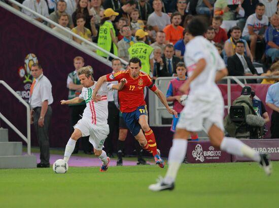 UEFA Euro 2012. Portugal vs. Spain