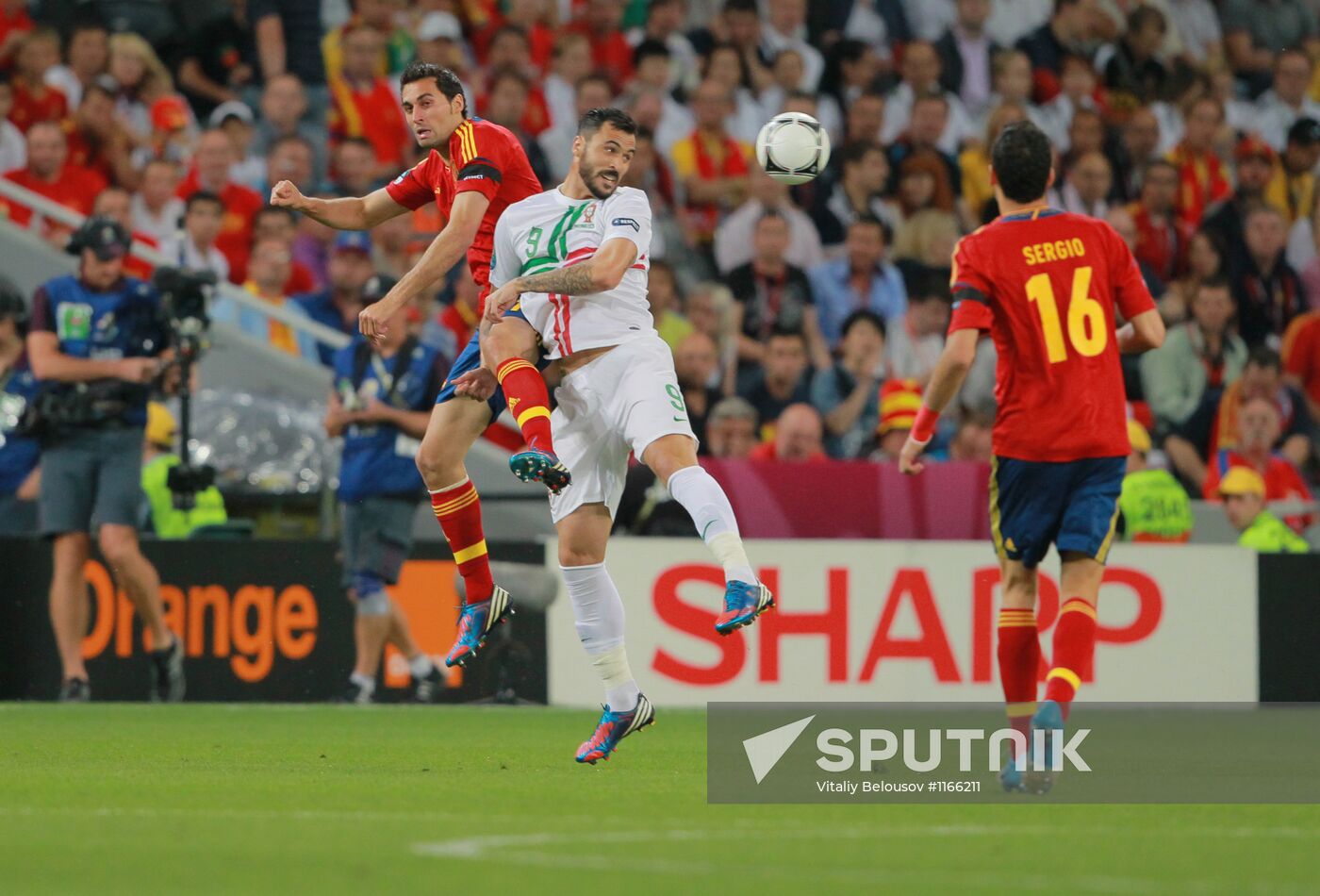 UEFA Euro 2012. Portugal vs. Spain