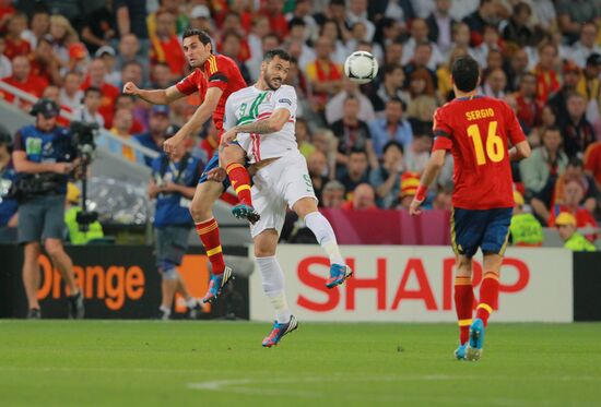 UEFA Euro 2012. Portugal vs. Spain