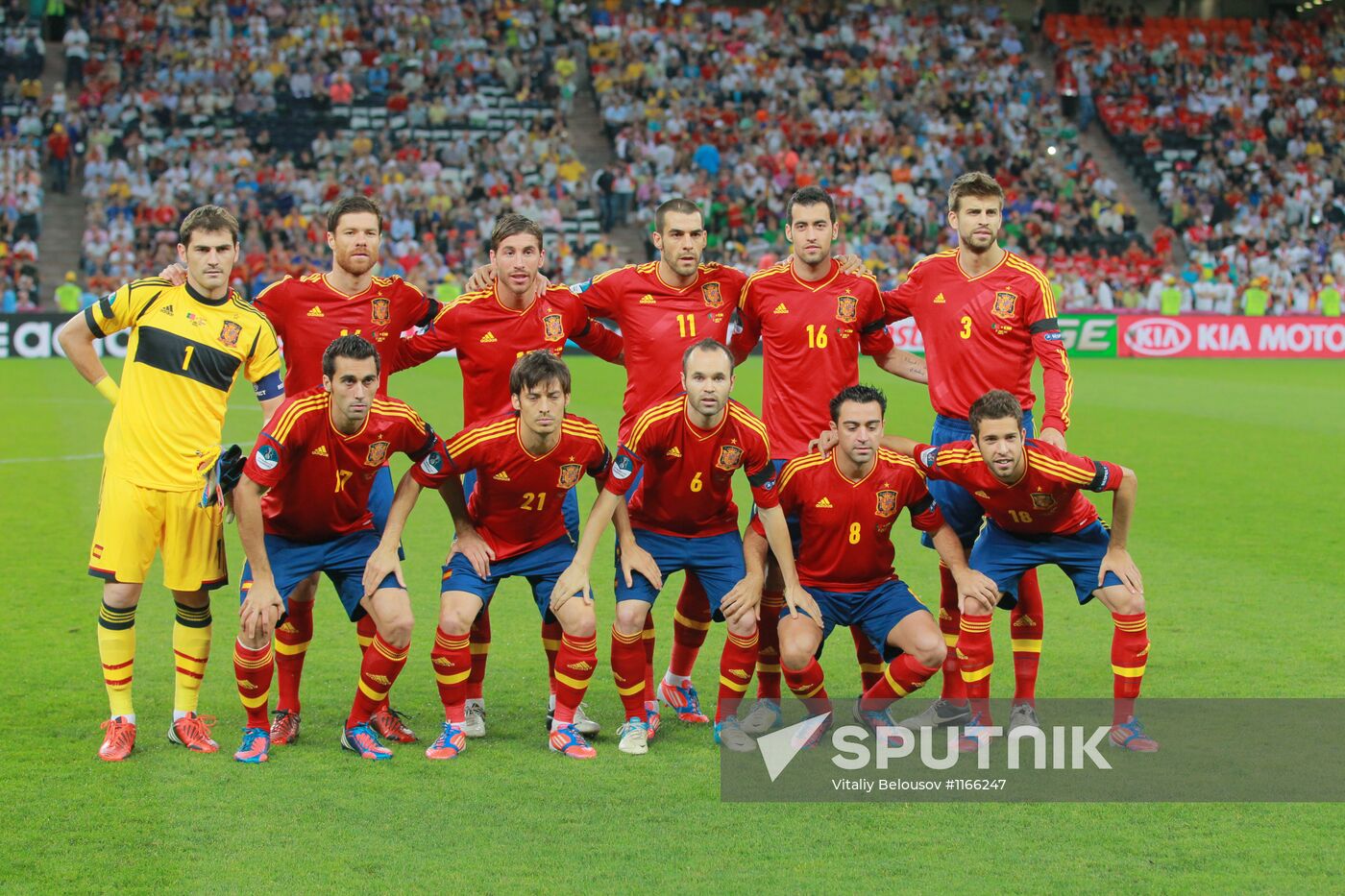 UEFA Euro 2012. Portugal vs. Spain