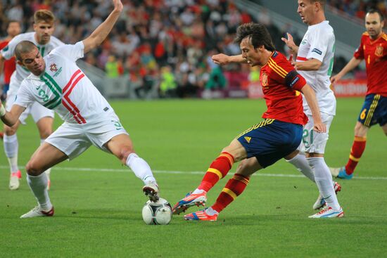 UEFA Euro 2012. Portugal vs. Spain
