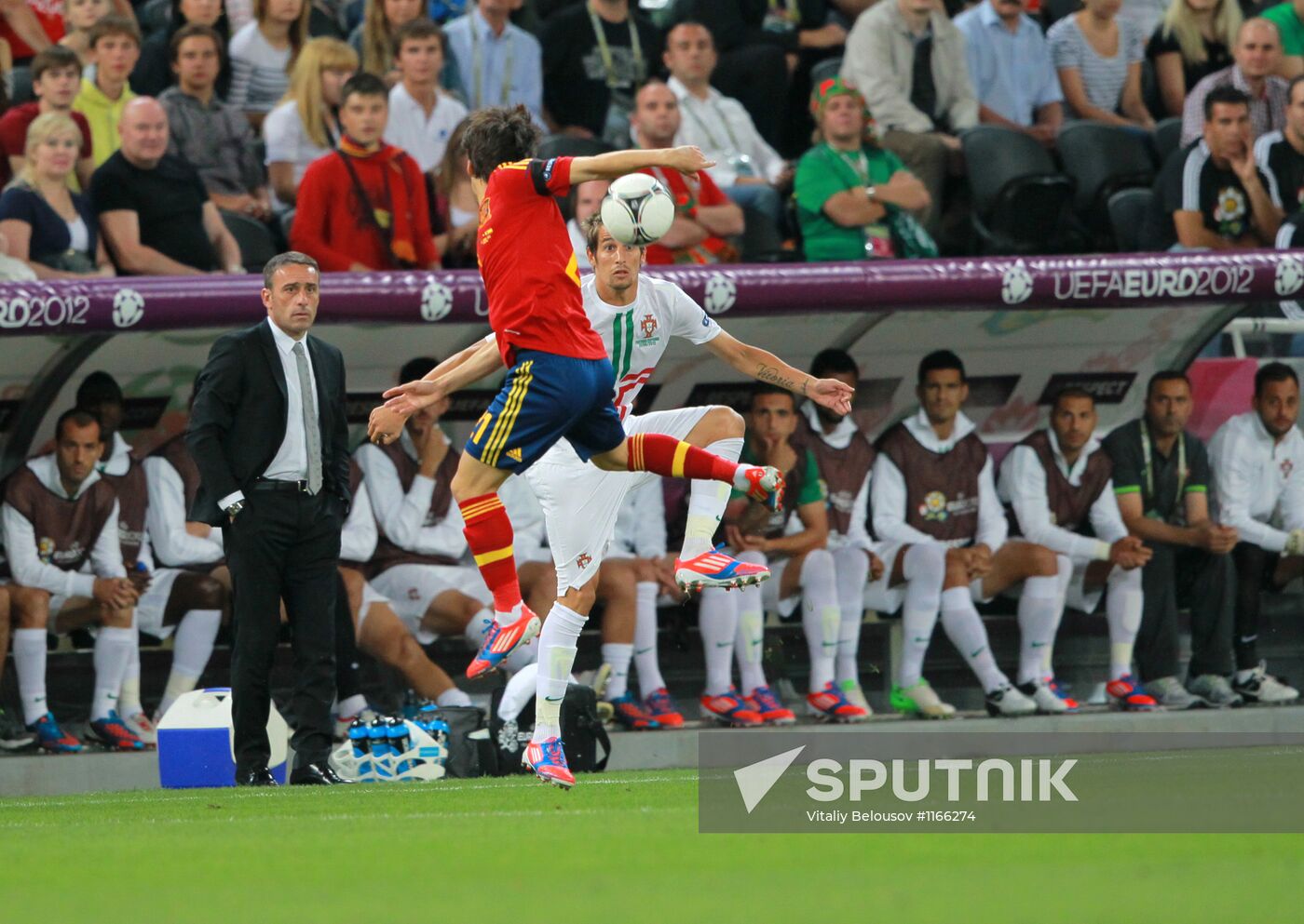 UEFA Euro 2012. Portugal vs. Spain