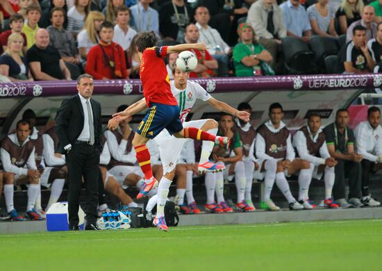 UEFA Euro 2012. Portugal vs. Spain