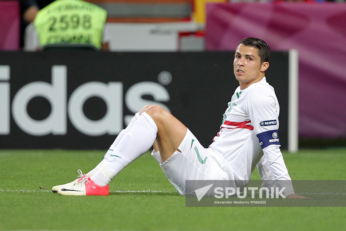 UEFA Football 2012. Portugal vs. Spain