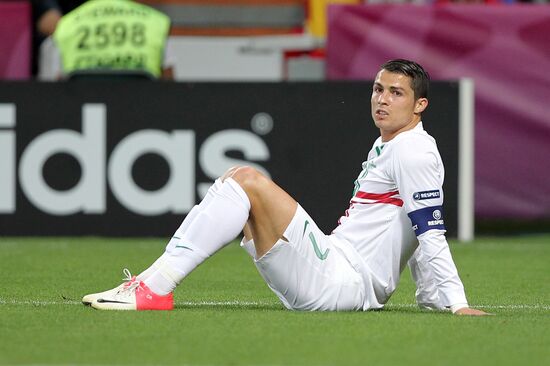 UEFA Football 2012. Portugal vs. Spain