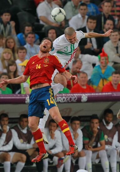 UEFA Football 2012. Portugal vs. Spain