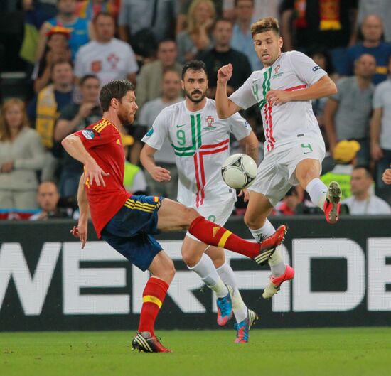 UEFA Euro 2012. Portugal vs. Spain