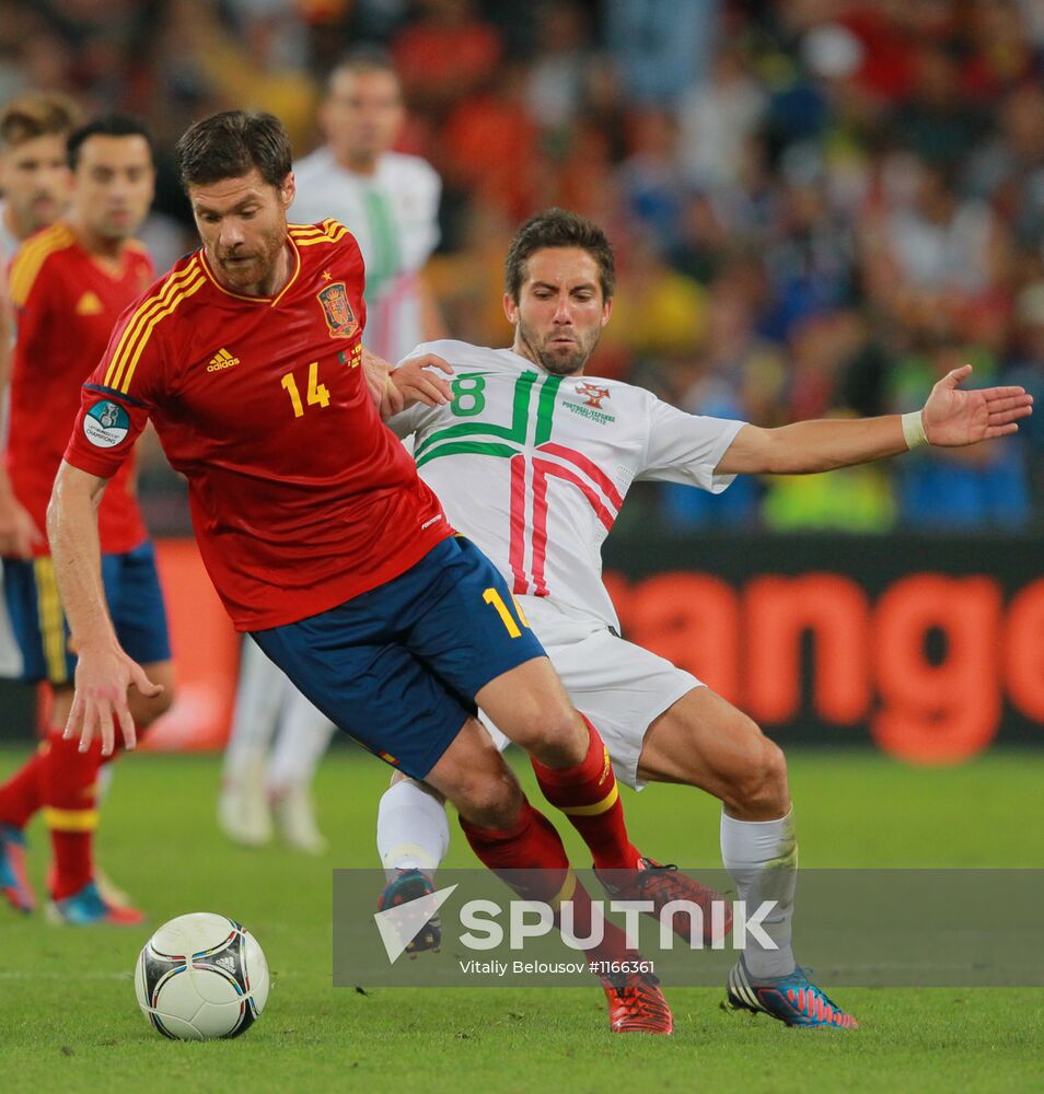 UEFA Euro 2012. Portugal vs. Spain