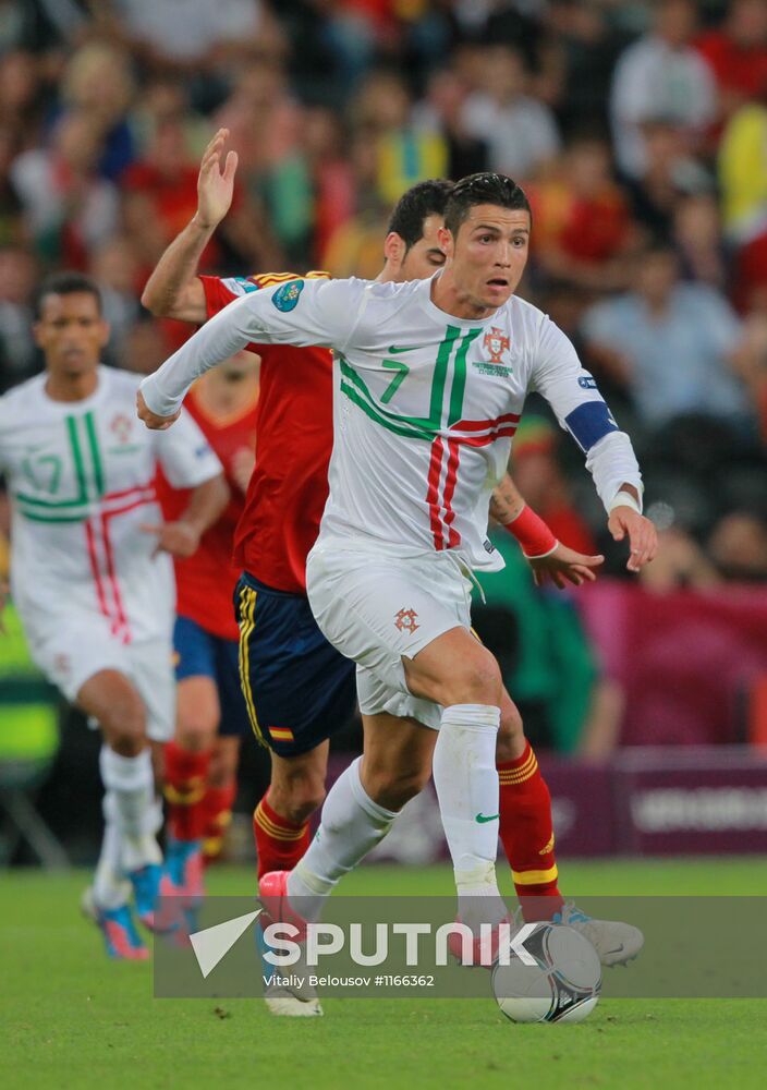 UEFA Euro 2012. Portugal vs. Spain