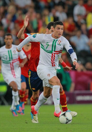 UEFA Euro 2012. Portugal vs. Spain