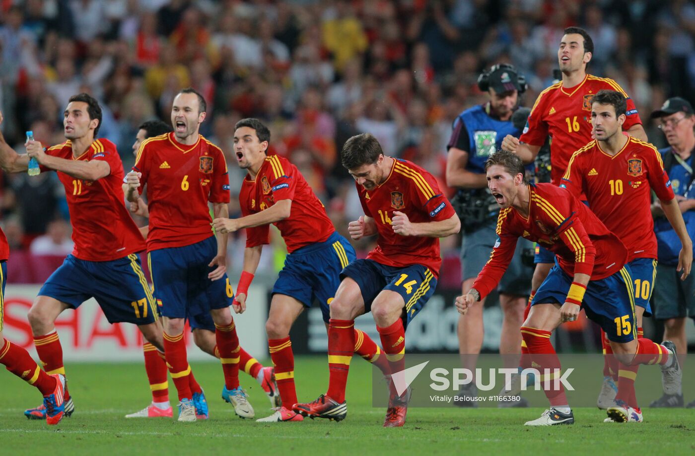UEFA Euro 2012. Portugal vs. Spain