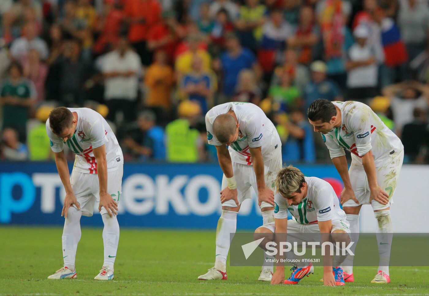 UEFA Euro 2012. Portugal vs. Spain