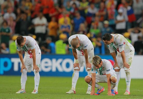 UEFA Euro 2012. Portugal vs. Spain
