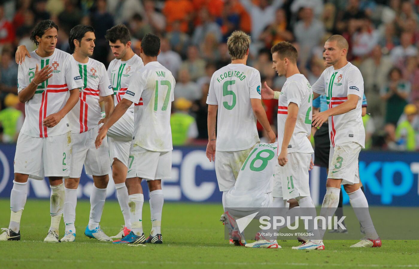 UEFA Euro 2012. Portugal vs. Spain